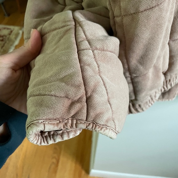 Free People Dolman Quilted Jacket in Champagne (original jacket) - Picture 4 of 5